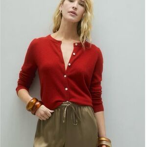 Quince Mongolian Cashmere Cardigan Sweater